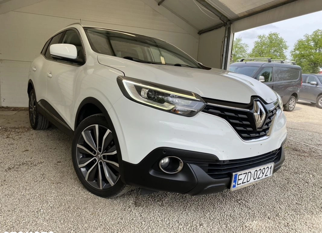 Renault Kadjar cena 59900 przebieg: 101000, rok produkcji 2016 z Kolbuszowa małe 631